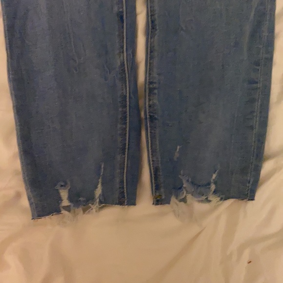 Zara mid-rise distressed skinny jeans - Picture 3 of 4